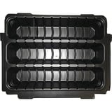 Makita P-83696 Cassetta degli attrezzi Nero, Deposito Nero, Cassetta degli attrezzi, Nero, 388 mm, 283 mm, 66 mm