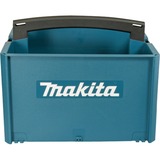 Makita P-83842 Cassetta degli attrezzi Blu, Cassetta portautensili blu, Cassetta degli attrezzi, Blu, 395 mm, 295 mm, 249 mm