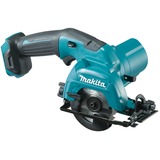 Makita Sega circolare a batteria HS301DZ, 10,8Volt blu/Nero, Senza batteria e caricabatteria