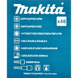 Makita Set di punte e bit B-36192, 48 pezzi, Trapano & Set di bit 