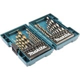 Makita Set di punte per metallo, pietra e legno, Drill bit set blu