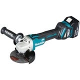 Makita Smerigliatrice angolare a batteria DGA511RTJ, 18 volt blu/Nero