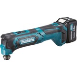 Makita TM30DSMJX5 multi-strumento oscillante Nero, Blu 20000 OPM, Strumento multi funzione blu/Nero, Tagliare, Levigare, Segare, Nero, Blu, 20000 OPM, 6000 OPM, 3,2°, Batteria