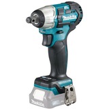 Makita TW161DZ avvitatore a batteria 1/2" 2400 Giri/min 165 Nm Nero, Blu 12 V blu/Nero, Chiave di impatto, Nero, Blu, 1/2", 2400 Giri/min, 165 Nm, 2000 IPM