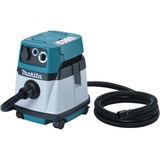 Makita VC1310LX1 estrattore di polvere Nero, Blu, Aspira bagnato / asciutto blu/alluminio, Secco e bagnato, Nero, Blu, 58,3 l/s, 22 kPa, 5 m, 72 dB