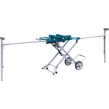 Makita WST05 banchetto per sega per cornici 4 gamba/gambe Blu, Grigio, Tavolo da lavoro Acciaio, 4 gamba/gambe, 2 ruota(e), Blu, Grigio, 500 mm, 1170 mm