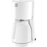 Melitta 1017-05 Macchina da caffè con filtro, Macchina fa filtro bianco, Macchina da caffè con filtro, Caffè macinato, 1000 W, Bianco