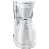 Melitta 1023-05 Automatica Macchina da caffè con filtro bianco, Macchina da caffè con filtro, Caffè macinato, 1050 W, Bianco