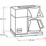 Melitta Aromaboy Automatica/Manuale Macchina da caffè con filtro, Macchina fa filtro Nero, Macchina da caffè con filtro, Caffè macinato, 500 W, Nero