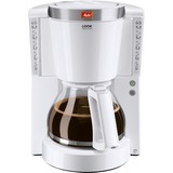 Melitta Look IV Selection Macchina da caffè con filtro bianco, Macchina da caffè con filtro, Caffè macinato, 1000 W, Bianco