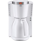 Melitta Look IV Therm Selection Macchina da caffè con filtro, Macchina fa filtro bianco, Macchina da caffè con filtro, Caffè macinato, 1000 W, Bianco