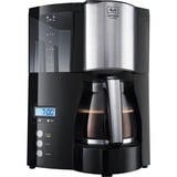 Melitta Optima Timer Macchina da caffè con filtro 1 L Nero/in acciaio inox, Macchina da caffè con filtro, 1 L, Caffè macinato, 850 W, Nero