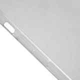 Nevox StyleShell Flex custodia per cellulare Cover a guscio Grigio, Trasparente, Custodia per telefono bianco/trasparente, Cover a guscio, Apple, iPhone 7, Grigio, Trasparente
