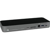 OWC OWCTB3DK14PSG replicatore di porte e docking station per notebook Cablato Thunderbolt 3 Grigio grigio, Cablato, Thunderbolt 3, 85 W, 3,5 mm, Grigio, MicroSD (TransFlash), MicroSDHC, MicroSDXC, SD, SDHC, SDXC