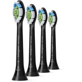 Philips Confezione da 4 testine standard per spazzolino sonico Nero, 4 pz, Nero, Medio, Serie 2 per la difesa contro la placca Serie 2 per la difesa contro la placca Serie 3 per la..., Standard, Ad aggancio