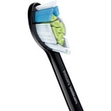 Philips Confezione da 4 testine standard per spazzolino sonico, Testina Nero, 4 pz, Nero, Medio, Serie 2 per la difesa contro la placca Serie 2 per la difesa contro la placca Serie 3 per la..., Standard, Ad aggancio