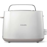 Philips Daily Collection HD2581/00 Tostapane bianco, 2 fetta/e, Bianco, Plastica, Cina, 830 W, 220-240 V