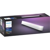 Philips Hue Barra luminosa Hue Play, estensione, Luce LED bianco, Philips Hue White and Color ambiance Barra luminosa Hue Play, estensione, Lampada a parete intelligente, Bluetooth/Zigbee, Bianco, LED integrato, Sintetico, Lampadina/e non sostituibile/i