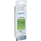 Philips W2 Optimal White HX6068/12 Testine standard per spazzolino sonico bianco, 8 pz, Bianco