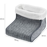 ProfiCare PC-FW 3058, Scaldapiedi grigio/Bianco