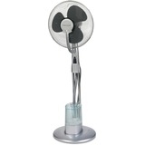 ProfiCare PC-VL 3069 ventilatore Nero, Bianco argento, Ventilatore domestico con pale, Nero, Bianco, Pavimento, Pulsanti, 7,5 h, 3 L