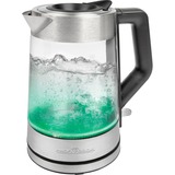 ProfiCook Bollitore d'acqua in vetro PC-WKS 1190 G Inox/Nero