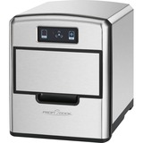ProfiCook PC-EWB 1187 Macchina per la produzione di cubetti di ghiaccio integrata/indipendente 15 kg/24h Acciaio inossidabile, Preparatore ghiaccio accaio/Nero, 220 - 240 V, 50/60 Hz, 0.68 A, 305 mm, 387 mm, 332 mm