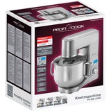 ProfiCook PC-KM 1096 robot da cucina 1500 W 10 L Alluminio accaio, 10 L, Alluminio, Manopola, Alluminio, Alluminio, LCD