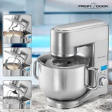 ProfiCook PC-KM 1096 robot da cucina 1500 W 10 L Alluminio accaio, 10 L, Alluminio, Manopola, Alluminio, Alluminio, LCD