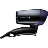 Remington D2400 Nero, Argento 1400 W, Asciugacapelli Nero/Viola, Nero, Argento, Anello di sospensione, 1,8 m, 1400 W, 120-240 V
