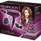 Remington D5219 Porpora 2300 W, Asciugacapelli viola, Porpora, Gancio per appendere, 2300 W
