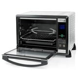 Rommelsbacher BGE 1580/E fornetto con tostapane 30 L 1580 W Nero, Acciaio inossidabile Grill, Mini forno accaio, 30 L, Nero, Acciaio inossidabile, Touch, 80 - 230 °C, Acciaio inossidabile, 120 min