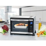 Rommelsbacher BGE 1580/E fornetto con tostapane 30 L 1580 W Nero, Acciaio inossidabile Grill, Mini forno accaio, 30 L, Nero, Acciaio inossidabile, Touch, 80 - 230 °C, Acciaio inossidabile, 120 min