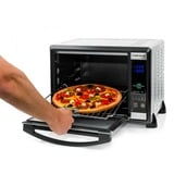 Rommelsbacher BGE 1580/E fornetto con tostapane 30 L 1580 W Nero, Acciaio inossidabile Grill, Mini forno accaio, 30 L, Nero, Acciaio inossidabile, Touch, 80 - 230 °C, Acciaio inossidabile, 120 min