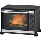 Rommelsbacher BG 1550 Forno elettrico 30 L Nero, Mini forno Nero, Forno elettrico, 30 L, 80 - 230 °C, Nero, Manopola, Meccanico, Vendita al dettaglio