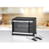 Rommelsbacher BG 1550 Forno elettrico 30 L Nero, Mini forno Nero, Forno elettrico, 30 L, 80 - 230 °C, Nero, Manopola, Meccanico, Vendita al dettaglio