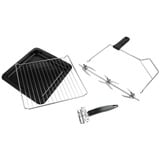 Rommelsbacher BG 1805/E fornetto con tostapane Acciaio inossidabile Grill, Mini forno accaio/Nero, Acciaio inossidabile, Manopola, 1800 W, 515 mm, 415 mm, 360 mm
