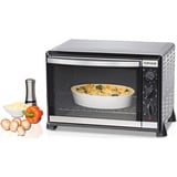 Rommelsbacher BG 1805/E fornetto con tostapane Acciaio inossidabile Grill, Mini forno accaio/Nero, Acciaio inossidabile, Manopola, 1800 W, 515 mm, 415 mm, 360 mm