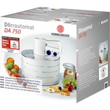 Rommelsbacher DA 750 disidratatore alimentare Bianco 700 W bianco, 700 W, 230 V, 340 x 340 x 330 mm