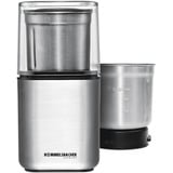 Rommelsbacher EGK 200 macina caffé Macinino a lame 200 W Acciaio inossidabile, Coffee Mill accaio, 200 W, 230 V, 100 mm, 100 mm, 205 mm