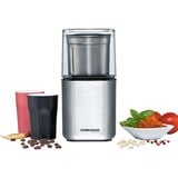 Rommelsbacher EGK 200 macina caffé Macinino a lame 200 W Acciaio inossidabile, Coffee Mill accaio, 200 W, 230 V, 100 mm, 100 mm, 205 mm