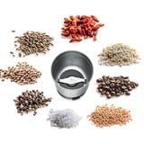 Rommelsbacher EGK 200 macina caffé Macinino a lame 200 W Acciaio inossidabile, Coffee Mill accaio, 200 W, 230 V, 100 mm, 100 mm, 205 mm