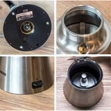 Rommelsbacher EKO 366/E Manuale Boccale per moca elettrico, Macchina per espresso accaio, Boccale per moca elettrico, 365 W, Acciaio inossidabile
