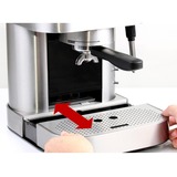 Rommelsbacher EKS 2010 macchina per caffè Semi-automatica Macchina per espresso 1,5 L accaio, Macchina per espresso, 1,5 L, Caffè macinato, 1275 W, Acciaio inossidabile