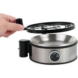 Rommelsbacher ER 400 Pentolino per uova 7 uovo/uova 400 W Nero, Acciaio inossidabile, Trasparente accaio/Nero, 205 mm, 175 mm, 135 mm, 800 g, 230 V