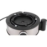 Rommelsbacher ER 400 Pentolino per uova 7 uovo/uova 400 W Nero, Acciaio inossidabile, Trasparente, Cuociuova accaio/Nero, 205 mm, 175 mm, 135 mm, 800 g, 230 V