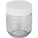 Rommelsbacher JG8 recipiente Rotondo Trasparente, Bianco, Vetro trasparente/Bianco, 65 mm, 65 mm, 90 mm, 1,1 kg, 8 pz