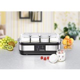 Rommelsbacher JG 40 yogurtiera 1,2 L 40 W, Joghurtmaker accaio/Nero, 40 W, 1,2 L, Nero, Acciaio inossidabile