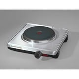 Rommelsbacher Piastra di cottura AK 1599, Piastra riscaldante accaio/Nero