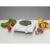 Rommelsbacher Piastra di cottura THS 1090, Piastra riscaldante bianco